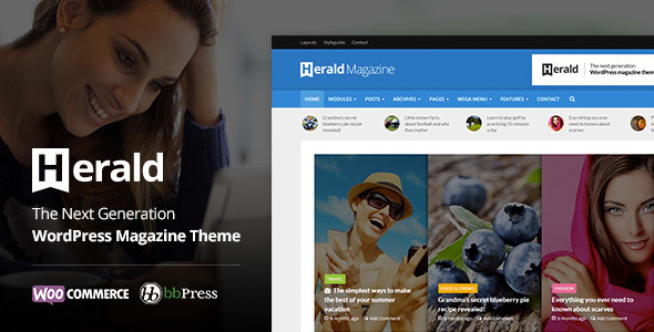 Herald 2.6 – Giao diện WordPress cho Cổng thông tin & Tạp chí