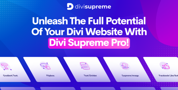 Divi Supreme Pro 4.9.97.34