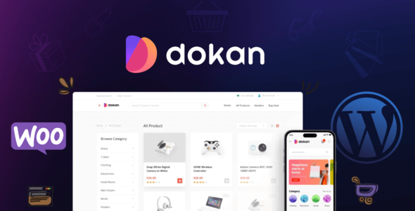 Dokan Theme 2.3.7 – Giao diện WordPress WooCommerce đáp ứng