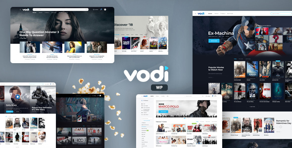 Vodi 1.2.13 – Theme WordPress Video dành cho Phim và Chương trình Truyền hình