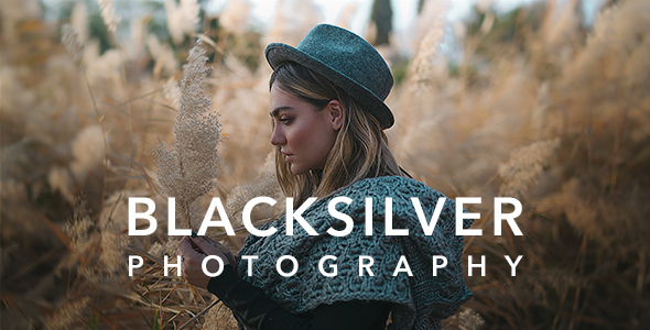 Blacksilver Theme 9.6 – Theme Nhiếp ảnh cho WordPress