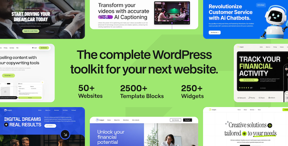 Outgrid 2.1.4 – Theme WordPress đa năng dành cho Elementor
