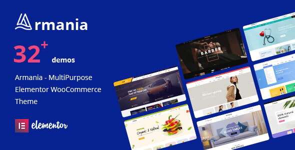 Armania 1.3.7 – Chủ đề WooCommerce đa năng cho thời trang, nội thất, hữu cơ, thực phẩm