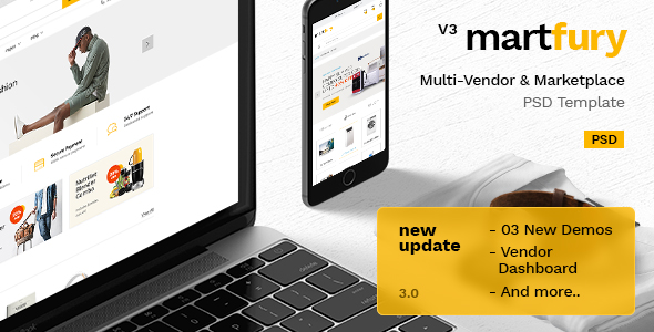 Martfury 3.3.0 – Giao diện WordPress cho chợ WooCommerce