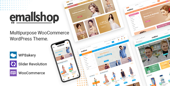 EmallShop 2.4.11 – Giao diện WordPress WooCommerce đáp ứng