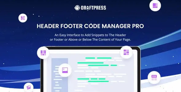 Tiêu đề Chân trang Code Manager Pro 1.0.17