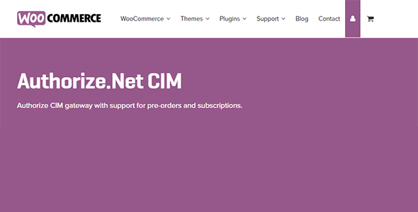 Cổng thanh toán WooCommerce Authorize.NET 3.10.9