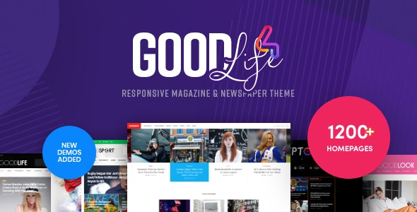 GoodLife 4.6.0n – Chủ đề Tạp chí & Báo chí