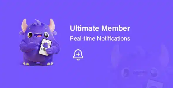 Tiện ích bổ sung thông báo thời gian thực Ultimate Member 2.3.4