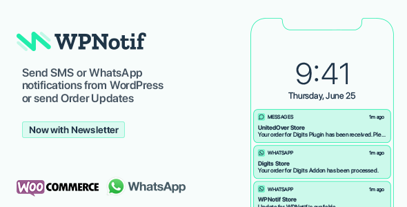 WPNotif 3.0.0.1 – Thông báo tin nhắn SMS và WhatsApp trên WordPress