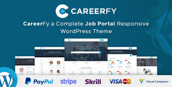 Careerfy 10.0.1 – Giao diện WordPress cho trang web việc làm