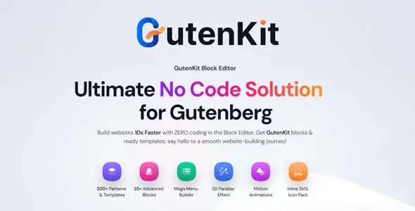 GutenKit Blocks Pro 2.2.2 – Khối tạo trang Gutenberg