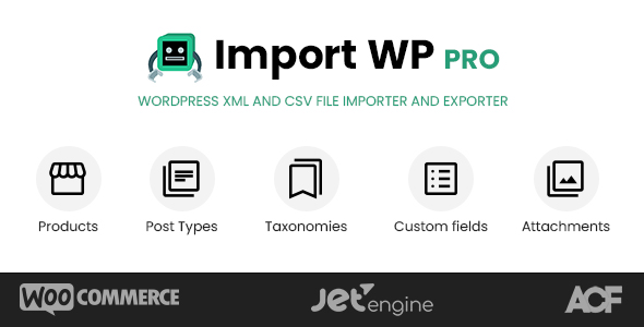 ImportWP Pro 2.6.1 – Trình nhập XML và CSV của WordPress