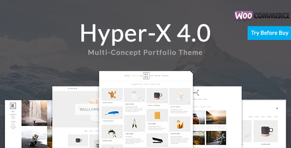 HyperX 4.9.9.3 – Giao diện WordPress Portfolio đáp ứng