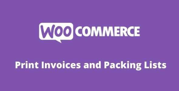 WooCommerce In Hóa đơn và Danh sách đóng gói 3.13.5