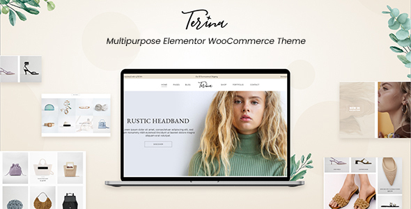 Terina 1.6.1 – Giao diện WooCommerce đa năng của Elementor