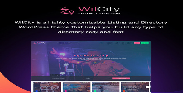 Wilcity 1.4.52 – Giao diện WordPress + Ứng dụng Danh sách Thư mục