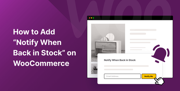 Tiện ích mở rộng thông báo hàng về WooCommerce 3.3.0