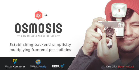 Osmosis 4.4.3 – Giao diện WordPress đa năng đáp ứng