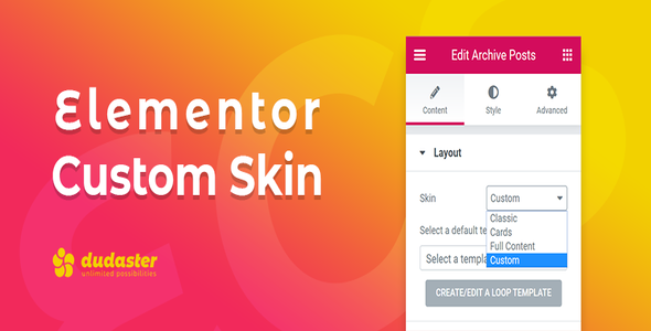 Elementor Custom Skin Pro 3.2.5