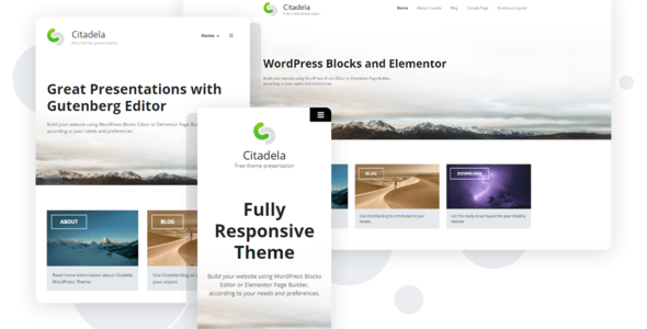 Citadela 5.11.0 – Giao diện Ultimate dựa trên khối WordPress và Elementor