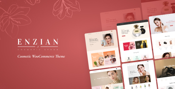 Enzian 1.0.6 – Theme WooCommerce về mỹ phẩm và làm đẹp