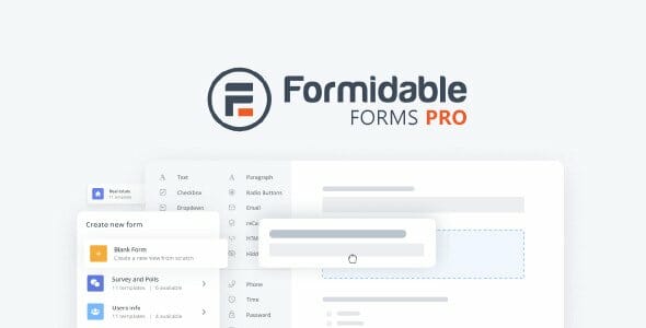 Formidable Forms Pro 6.22.0 – Plugin WordPress Forms & Trình tạo ứng dụng trực tuyến
