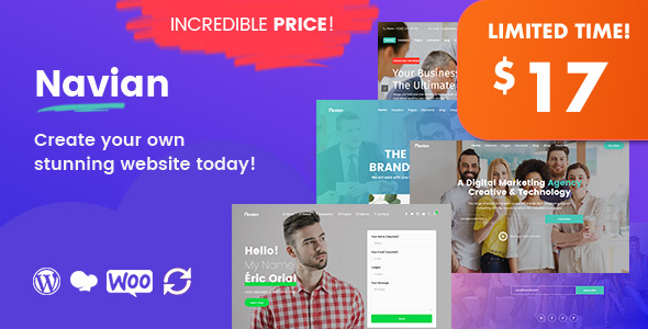 Navian 1.4.8 – Giao diện WordPress đa năng, đáp ứng