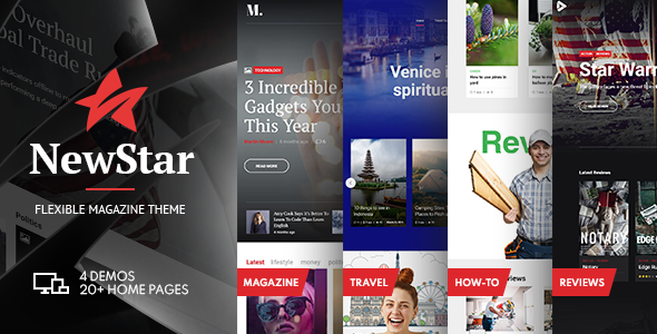 NewStar 1.3.0 – Theme WordPress Tạp chí & Tin tức