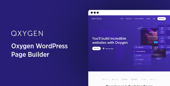 Oxygen Builder 4.9.1 – Trình tạo trang web trực quan tối ưu cho WordPress