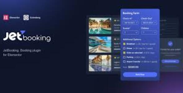 JetBooking cho Elementor 3.7.3