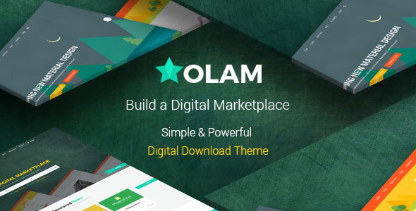 Olam 5.2.0 – Giao diện WordPress cho thị trường tải xuống kỹ thuật số dễ dàng