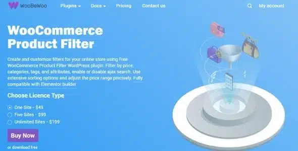 WooCommerce Product Filter Pro 2.8.1 của WooBeWoo