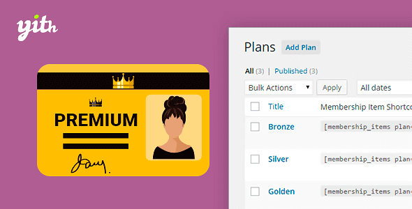 YITH WooCommerce Membership Premium 2.22.0