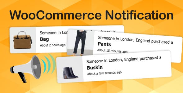 Thông báo WooCommerce 1.6.6 | Tăng doanh số bán hàng – Doanh số trực tiếp – Cửa sổ bật lên bán hàng gần đây – Bán thêm
