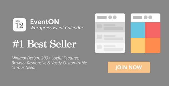 EventOn 4.9.11 – Plugin Lịch Sự Kiện WordPress + Tiện Ích Bổ Sung