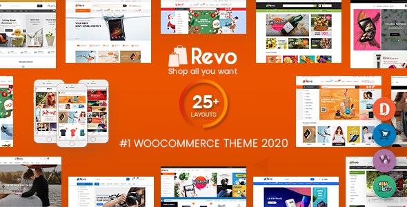 Revo 4.0.20 – Giao diện WooCommerce đáp ứng cao cấp