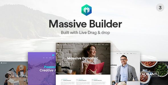 Massive Dynamic 8.1 – Trình tạo trang web WordPress