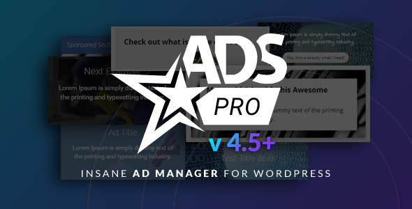 Ads Pro Plugin 4.78 – Trình quản lý quảng cáo WordPress đa năng