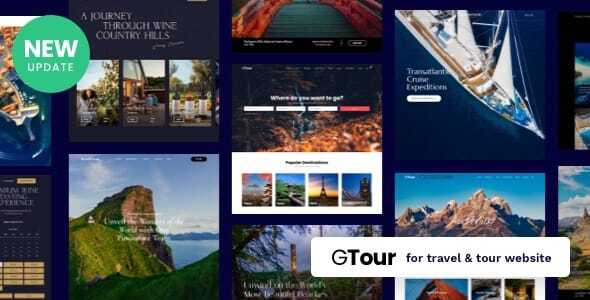 Grand Tour 5.6 – Giao diện WordPress cho công ty du lịch