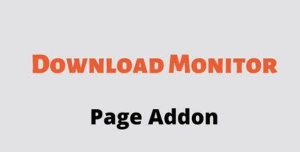 Tải xuống tiện ích mở rộng Monitor Page Addon 4.2.1