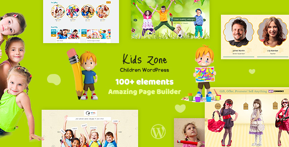 Kids Zone 5.4 – Giao diện WordPress dành cho trẻ em