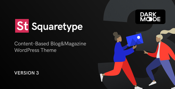 Squaretype 3.1.1 – Giao diện WordPress cho blog hiện đại