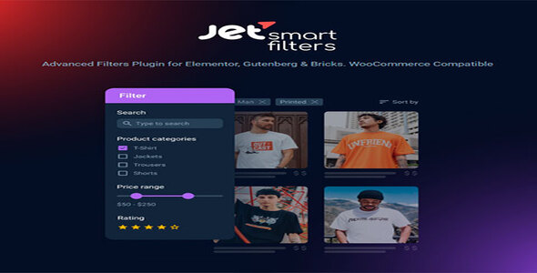 JetSmart Filters 3.6.3.1 Plugin để tải xuống Elementor