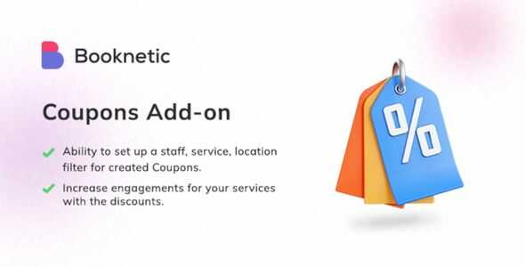 Phiếu giảm giá cho Booknetic Addon 1.2.2