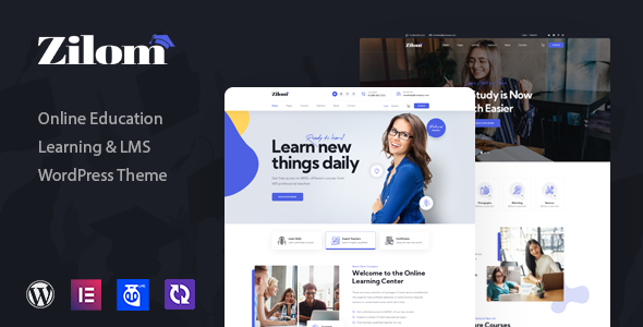 Zilom 1.2.2 – Trang web học tập trực tuyến WordPress
