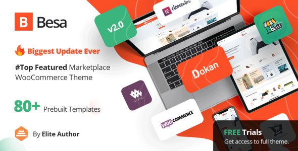Besa 2.3.10 – Chủ đề WordPress WooCommerce