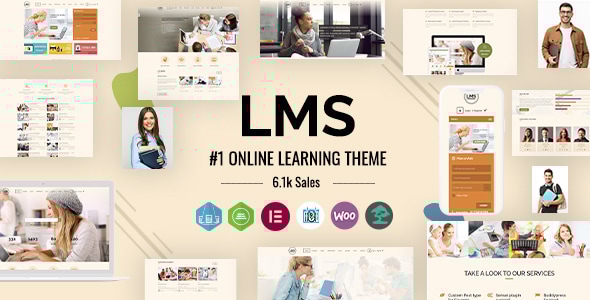 LMS WordPress Theme 7.7 – Hệ thống quản lý học tập & Khóa học trực tuyến WordPress Theme