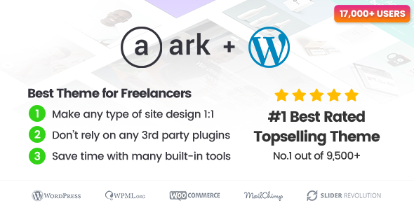The Ark 1.69.0 – Chủ đề WordPress thế hệ tiếp theo