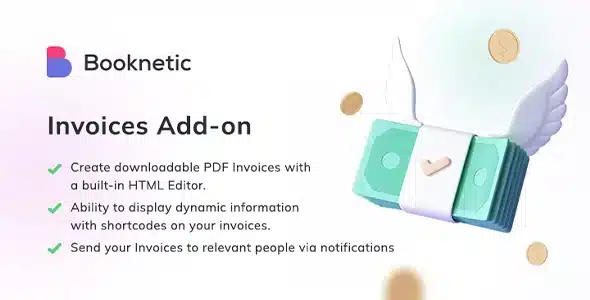 Tiện ích bổ sung hóa đơn Booknetic 1.1.2